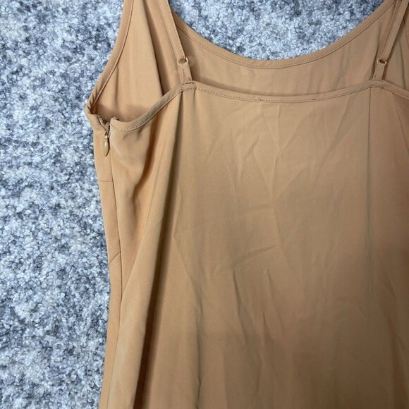 WAYF Dress Maxi Dress Side Crunch Orange Size 8 - Picture 9 of 11